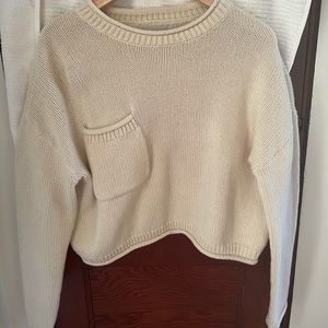 UO cropped knit sweater